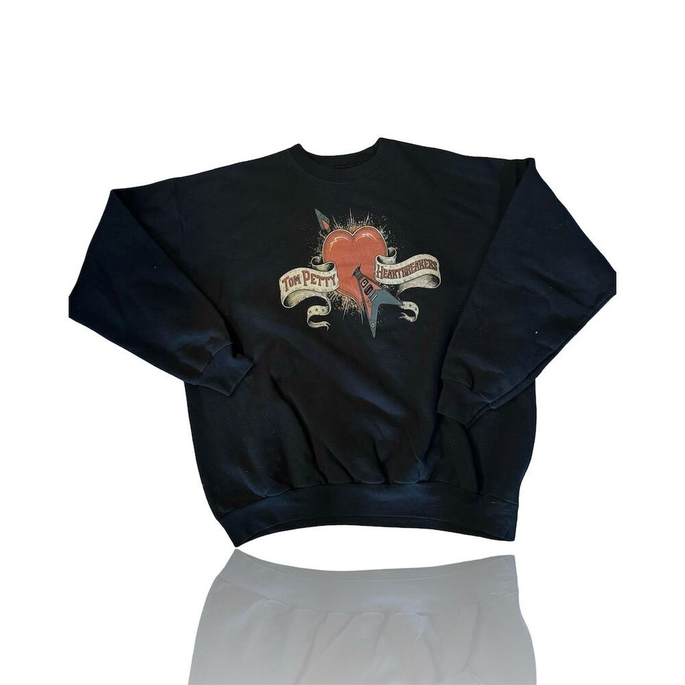 Tom Petty & The Heartbreakers Men's XL Black Sweatshirt: Like NEW: Band Merch